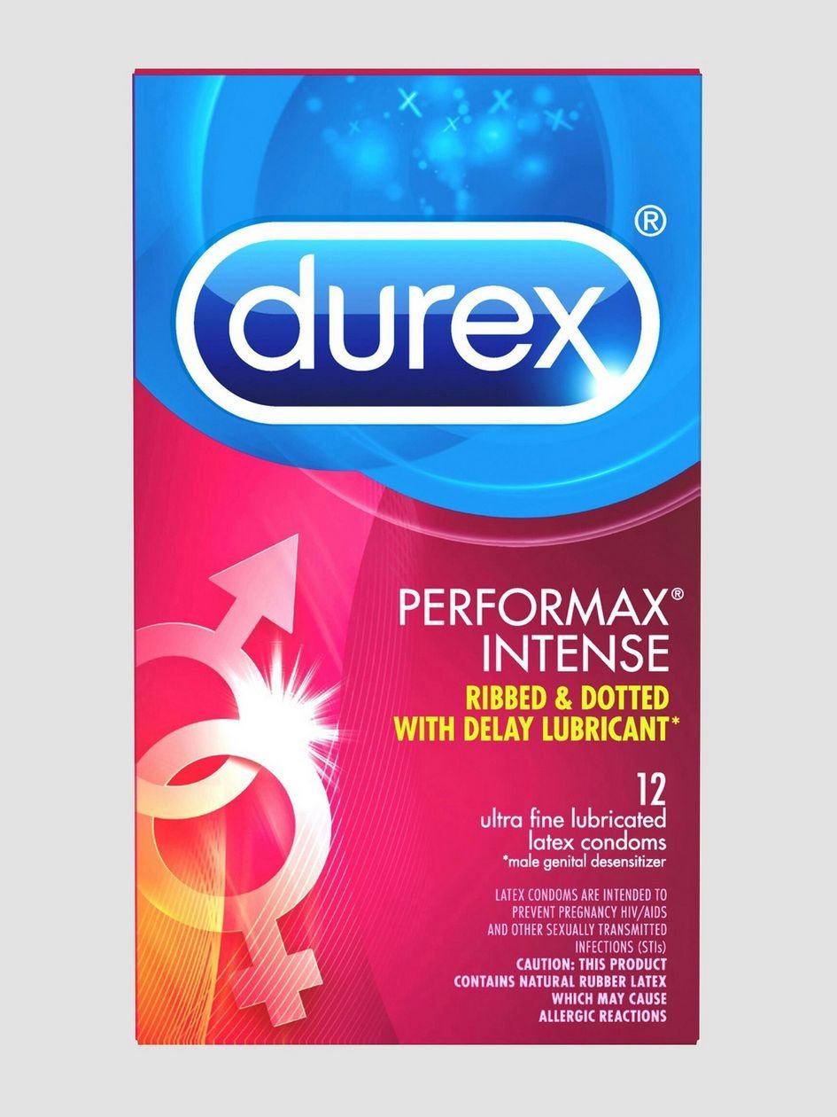 67247.jpg Durex Performax Intense Latex Condoms (12 Count) - Image 1