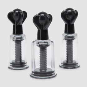 DOMINIX Deluxe Nipple and Clit Triple Sucker Set