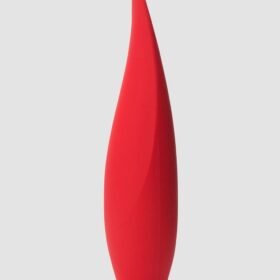 Red Hot Rechargeable Silicone Flickering Tongue Vibrator