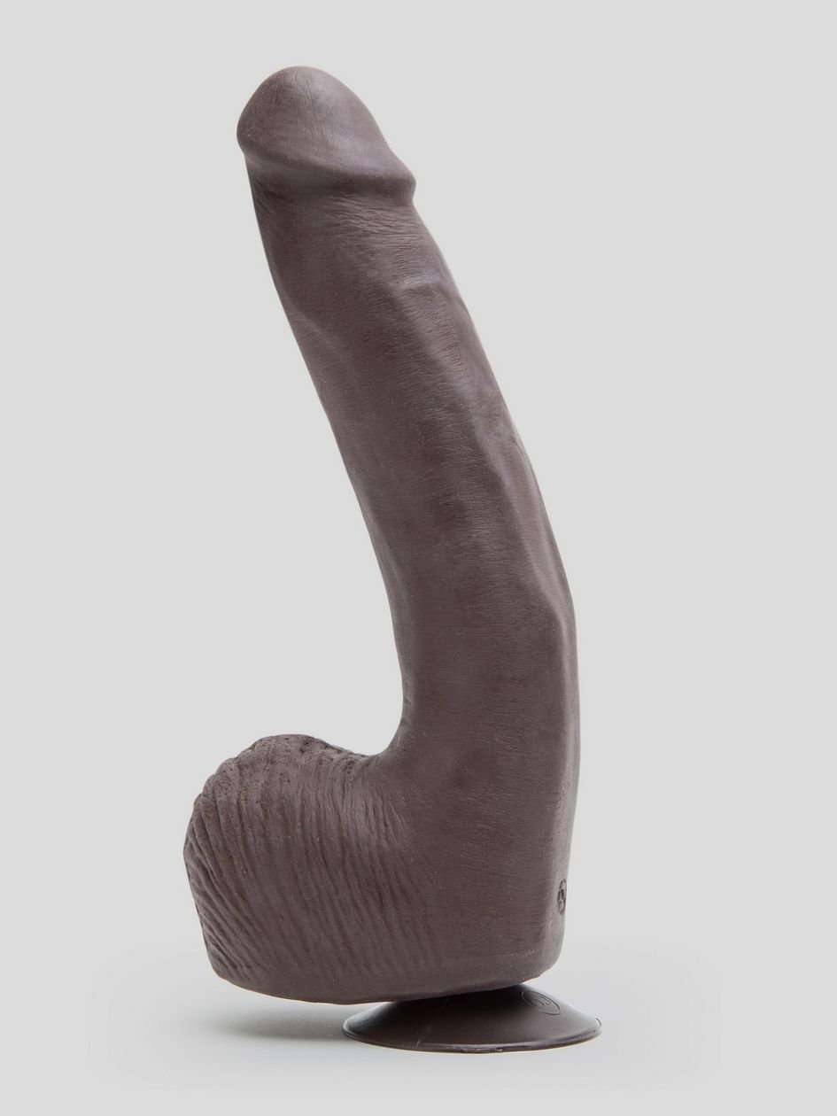 70273.jpg Doc Johnson Vac-U-Lock Rob Piper Realistic Dildo 9.5 Inch - Image 1