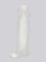 Lovehoney Mega Mighty 1 Extra Inch Silicone Penis Extender Clear