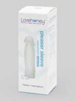 Lovehoney Mega Mighty 1 Extra Inch Silicone Penis Extender Clear - Image 6