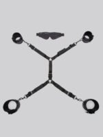 Bondage Boutique Black Rose Under Mattress Restraint Kit (2 Piece) - Image 3