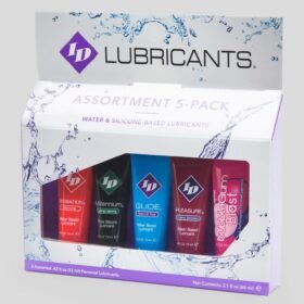 ID Lubricants Assorted Travel Pack (5 x 0.4 fl oz)