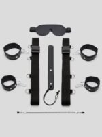 DOMINIX Deluxe Leather Under Mattress Bondage Kit (7 Piece) - Image 4