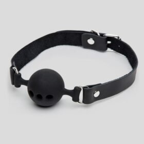 Bondage Boutique Medium Silicone Breathable Ball Gag