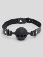 Bondage Boutique Medium Silicone Breathable Ball Gag - Image 2