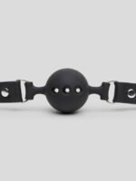 Bondage Boutique Medium Silicone Breathable Ball Gag - Image 3