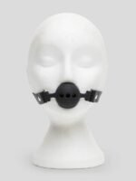 Bondage Boutique Medium Silicone Breathable Ball Gag - Image 4