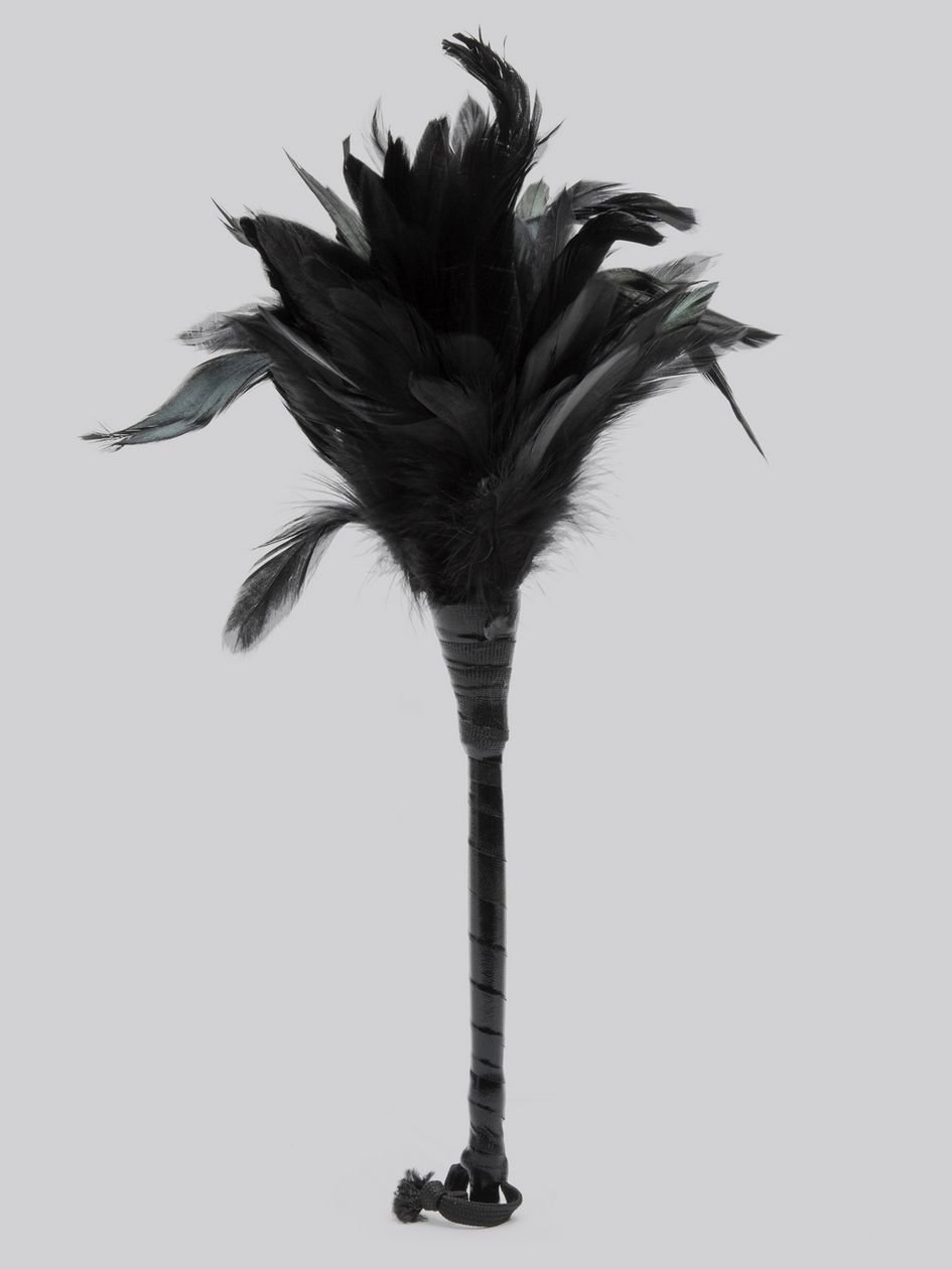 71089.jpg Fetish Fantasy Frisky Black Feather Tickler - Image 1