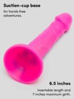 Lifelike Lover Luxe Realistic Multicoloured Silicone Dildo 7 Inch - Image 3