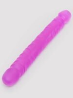 BASICS Double-Ended Dildo 12 Inch - Image 3