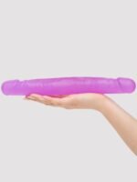 BASICS Double-Ended Dildo 12 Inch - Image 4