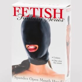 Fetish Fantasy Spandex Open Mouth Bondage Hood