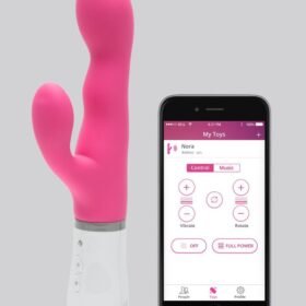 Lovense Nora App Controlled Rechargeable Rotating Rabbit Vibrator