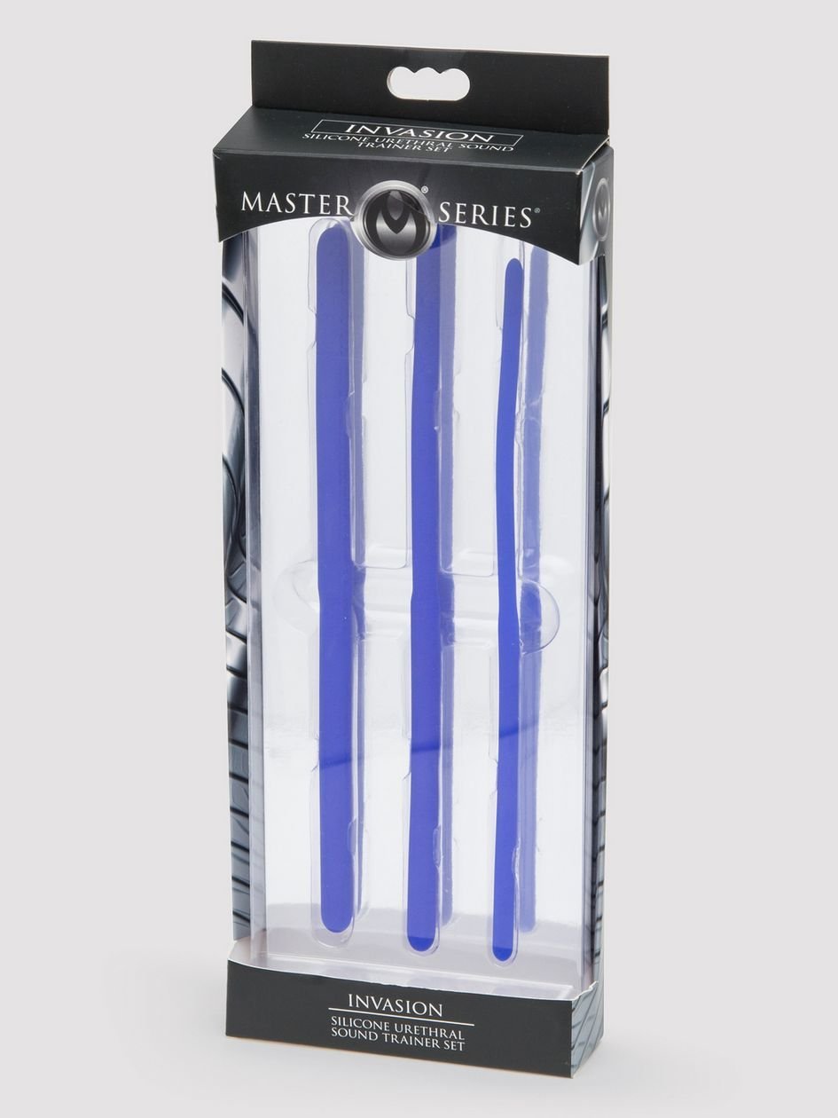 72186.jpg Master Series Silicone Urethral Sound Set (3 Pieces) - Image 1