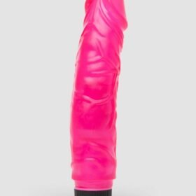 BASICS Girthy Realistic Dildo Vibrator 8 Inch