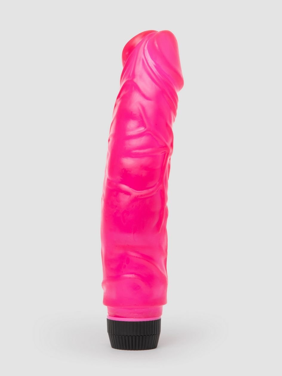 72521.jpg BASICS Girthy Realistic Dildo Vibrator 8 Inch - Image 1