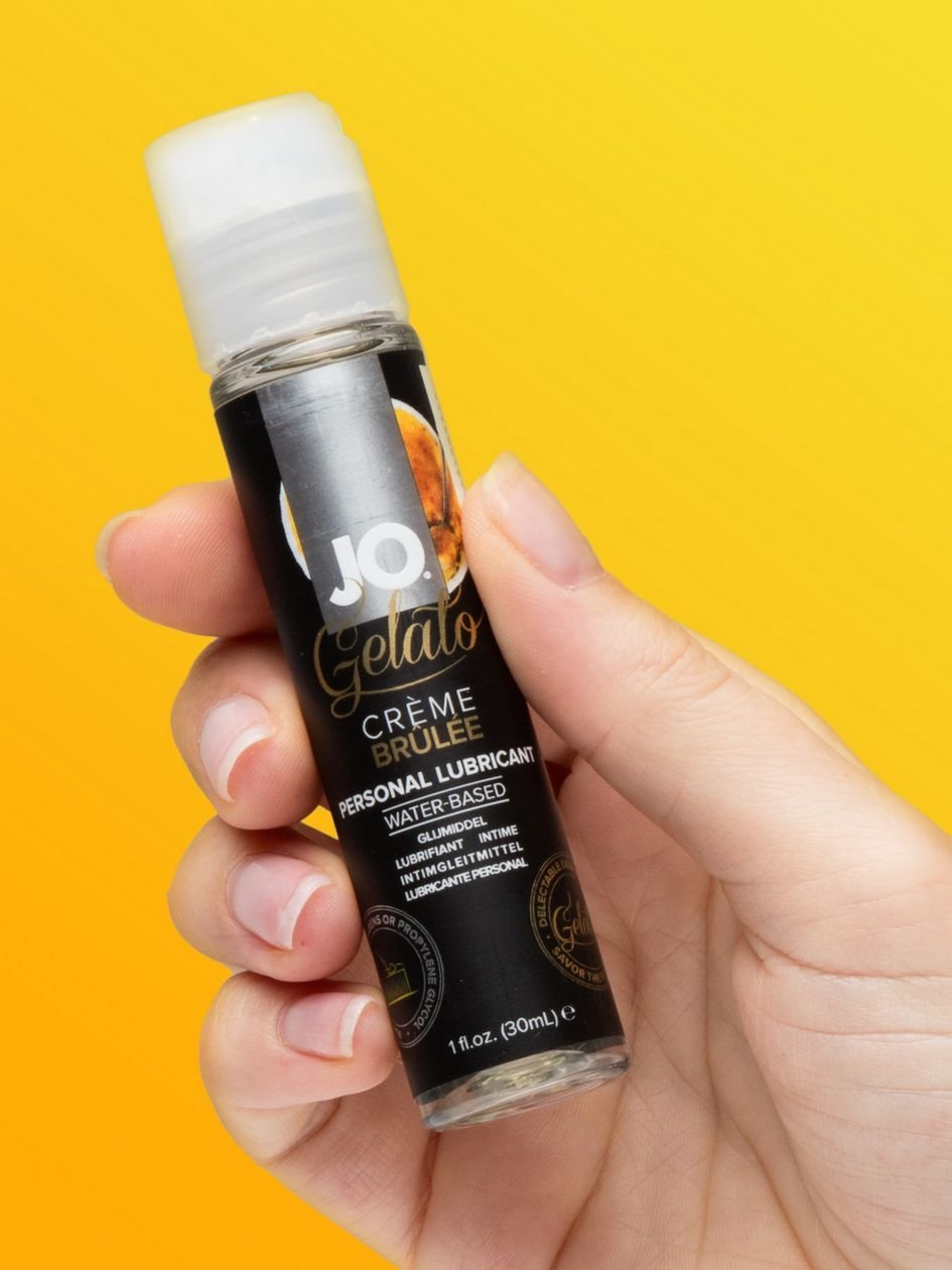 73294.jpg System JO Gelato Crème Brûlée Flavored Lubricant 1.0 fl oz - Image 1