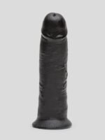 King Cock Extra Girthy Ultra Realistic Black Suction Cup Dildo 9.5 Inch - Image 4