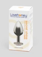 Lovehoney Jeweled Heart Metal Medium Butt Plug 3 Inch - Image 5