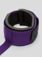 Purple Reins Body Harness with Wrist and Thigh Restraint - Image 6