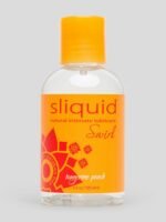 Sliquid Swirl Tangerine Peach Flavored Lubricant 4.2 fl oz