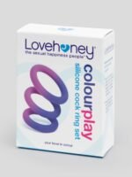 Lovehoney Colorplay Color-Changing Silicone Cock Ring Set (3 Count) - Image 4