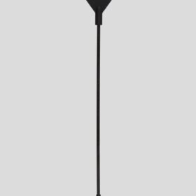 Bondage Boutique Black Skip a Beat Silicone Heart Riding Crop