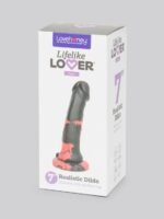 Lifelike Lover Luxe Realistic Multicoloured Silicone Dildo 7 Inch - Image 6