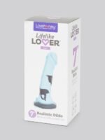 Lifelike Lover Luxe Realistic Multicoloured Silicone Dildo 7 Inch - Image 6