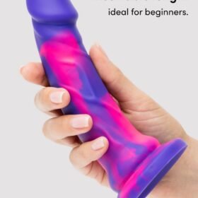 Lifelike Lover Luxe Realistic Multicolored Silicone Dildo 7 Inch