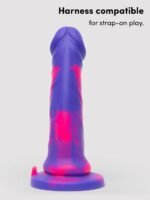 Lifelike Lover Luxe Realistic Multicolored Silicone Dildo 7 Inch - Image 2