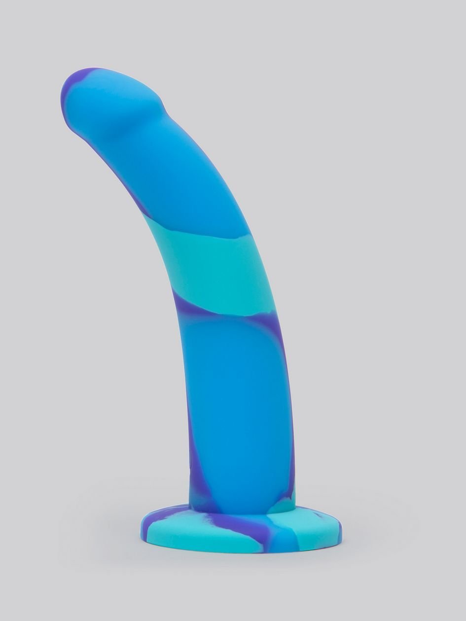 75257.jpg Lovehoney Air and Water Curved Silicone Suction Cup Dildo 7 Inch - Image 1