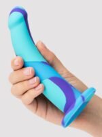 Lovehoney Air and Water Curved Silicone Suction Cup Dildo 7 Inch - Image 4