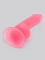 BASICS Glow In the Dark Realistic Suction Cup Dildo 6 Inch - Image 4