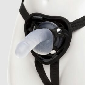 Lovehoney Beginner's Unisex Clear Strap-On Harness Kit 6 Inch