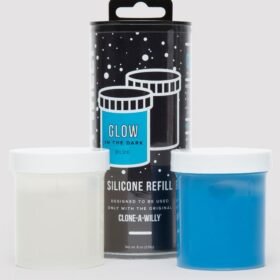Clone-A-Willy Dark Blue Glow In the Dark Silicone Refill