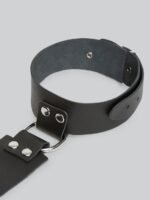 DOMINIX Deluxe Leather Collar and Wrist Restraint Harness