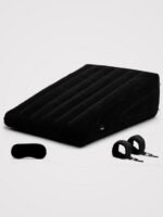 DOMINIX Deluxe Large Inflatable Wedge, Handcuff and Blindfold Set - Image 2