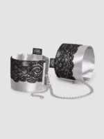Fifty Shades of Grey Play Nice Satin and Lace Wrist Cuffs