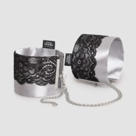 Fifty Shades of Grey Play Nice Satin and Lace Wrist Cuffs