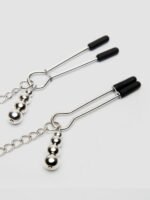 Fifty Shades of Grey Play Nice Satin and Lace Collar and Nipple Clamps - Image 4