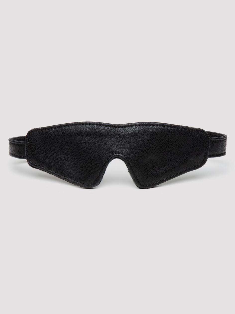 80132.jpg Fifty Shades of Grey Bound to You Faux Leather Blindfold - Image 1