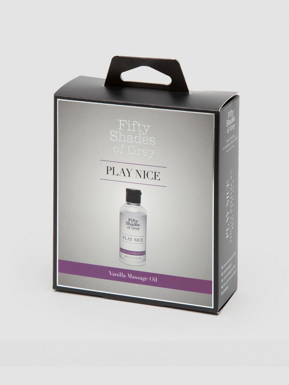 80172-1.jpg Fifty Shades of Grey Play Nice Vanilla Massage Oil 3 fl oz - Image 1
