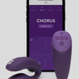 We-Vibe Chorus App and Remote Controlled Rechargeable Couple's Vibrator
