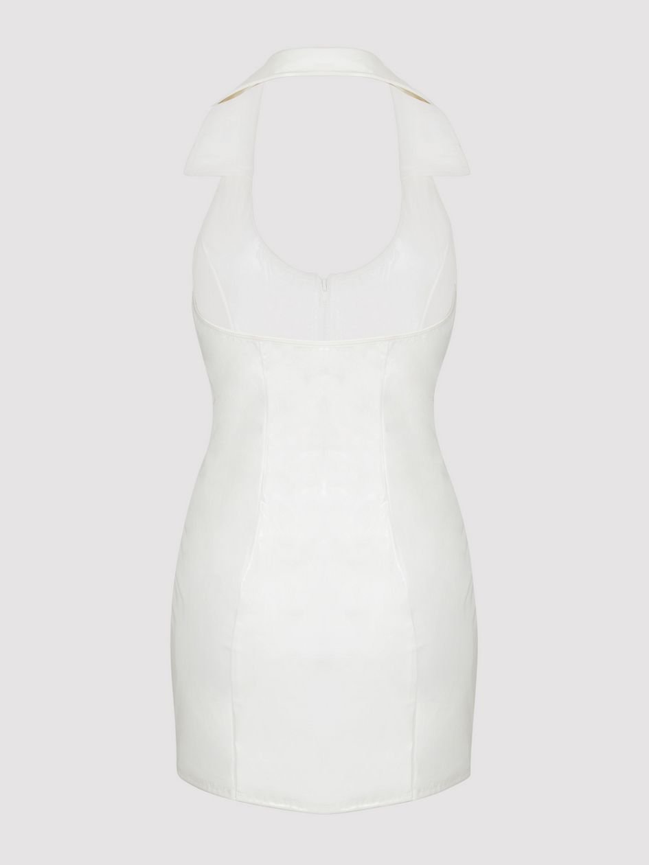 80866.jpg Lovehoney Fantasy Naughty PVC-Look Nurse Costume - Image 1