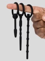 Ouch! Beginner's Silicone Hollow Urethral Plug Set (3 Piece) - Image 5