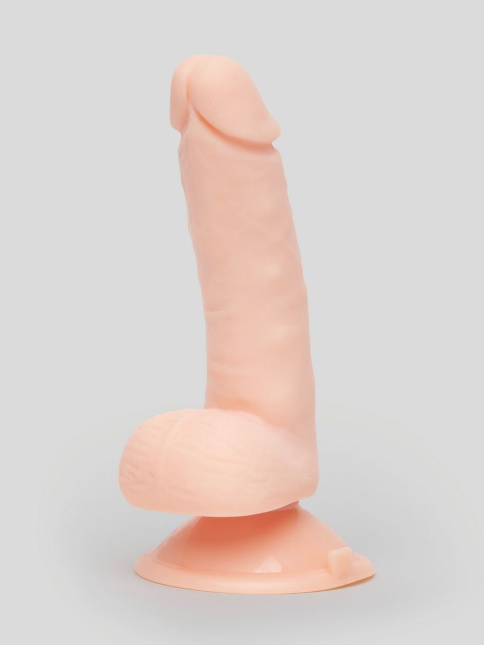 81592.jpg Lifelike Lover Classic Dual-Density Dildo with Moving Foreskin 6 Inch - Image 1