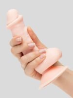 Lifelike Lover Classic Dual-Density Dildo with Moving Foreskin 6 Inch - Image 5
